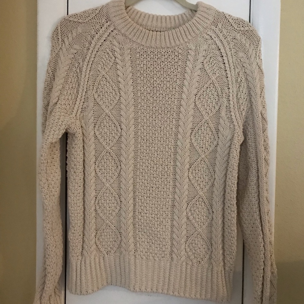 L.L.Bean fisherman sweater size S